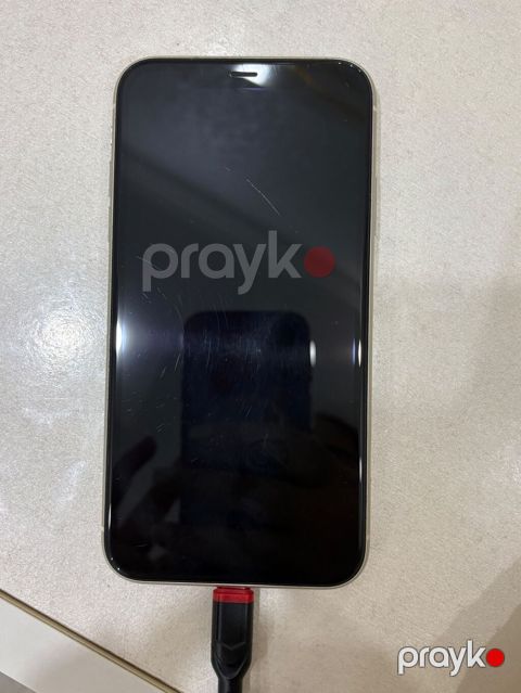 IPhone 11, 128 GB, Ağ, Simsiz şarj, Face ID