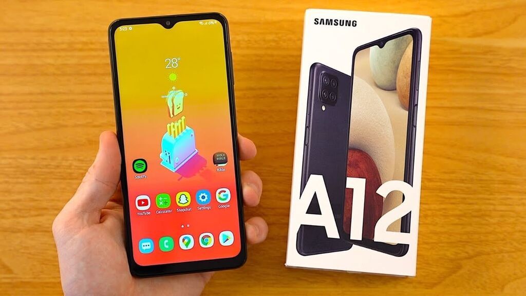 Samsung Galaxy A12, 32 GB, rəng - Qara — Samsung, Bakı (4)