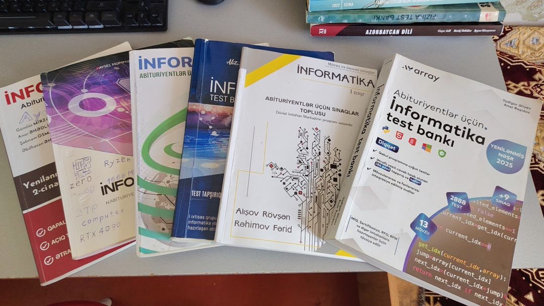 1-ci qrupa hazırlaşanlar üçün testlər — Mallar, Xaçmaz (5)