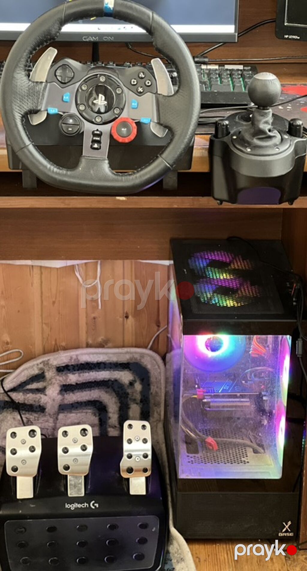 Satılır — Logitech G29 + Yeni Shifter + Pedallar — Aksesuarlar, Bakı (5)