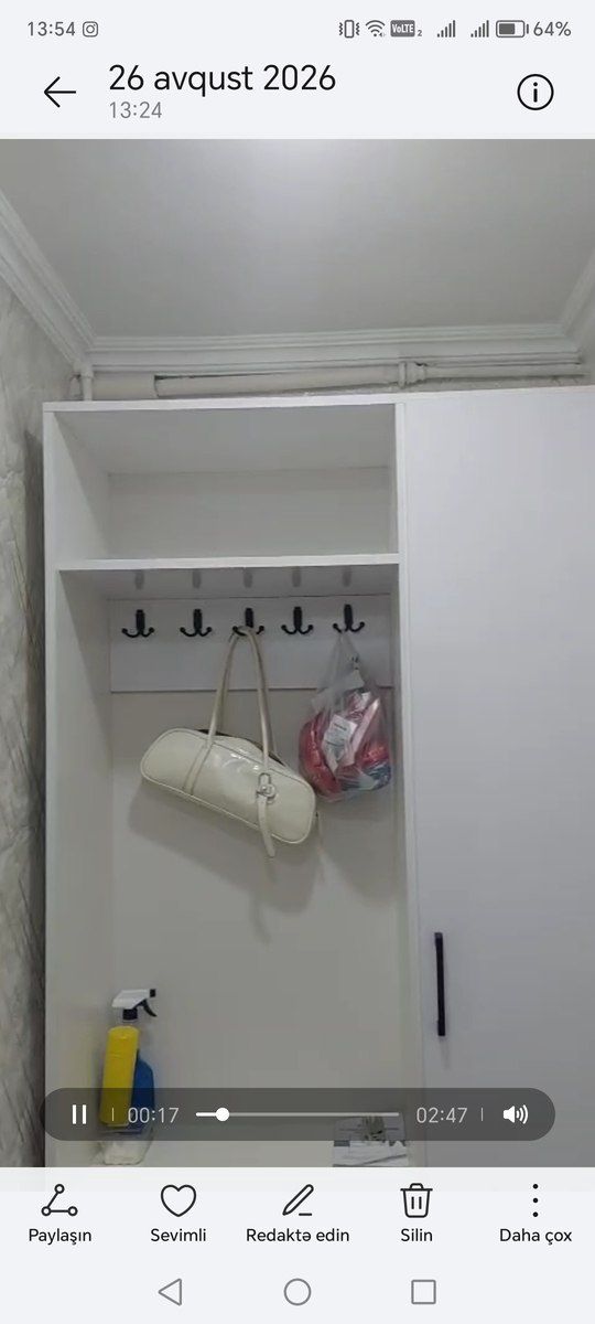 1-otaqlı mənzil kirayə verilir, Sumqayıt ş., 32 m² — Mənzil, Sumqayıt (8)