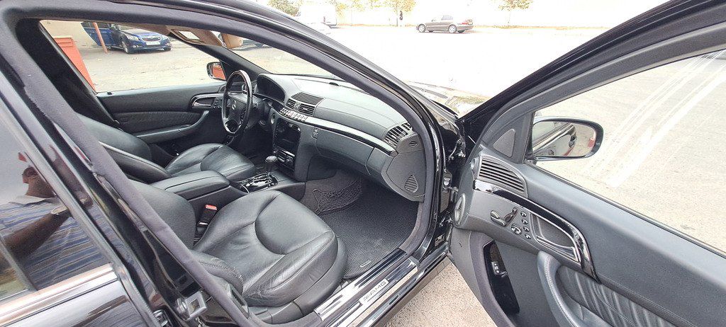 Mercedes S 550, 5.5 L, 2002 il, 291 200 km — Avtomobillər, Bakı (12)