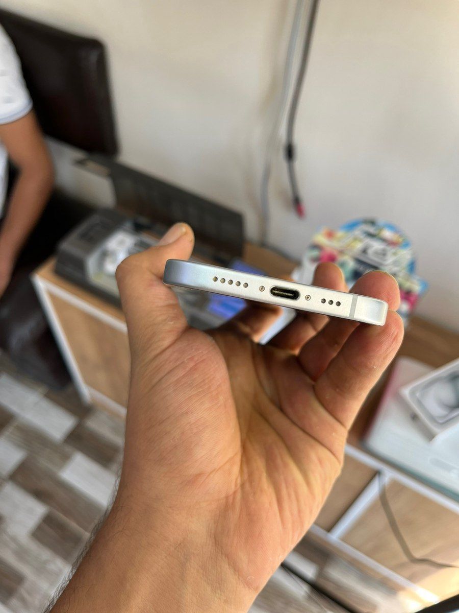 Apple iPhone 15 Blue 128GB/6GB — Smartfonlar, Bakı (5)