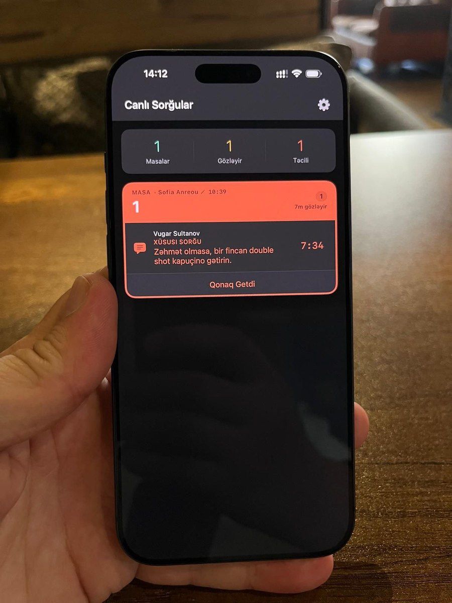 Restoran çağrı sistemi (NFC) — Biznes və avadanlıq, Bakı (10)