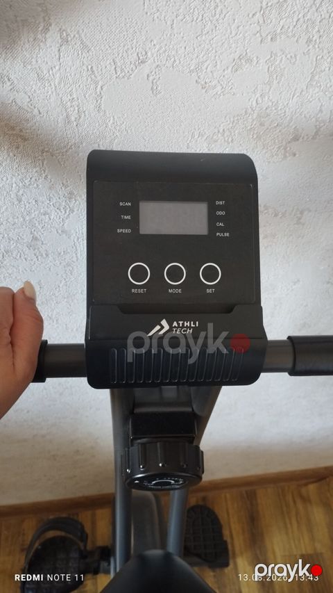 Athlı Tech PBK300 velotrenajor - Kompakt, qatlanan konstruksiya – ev — Bakı