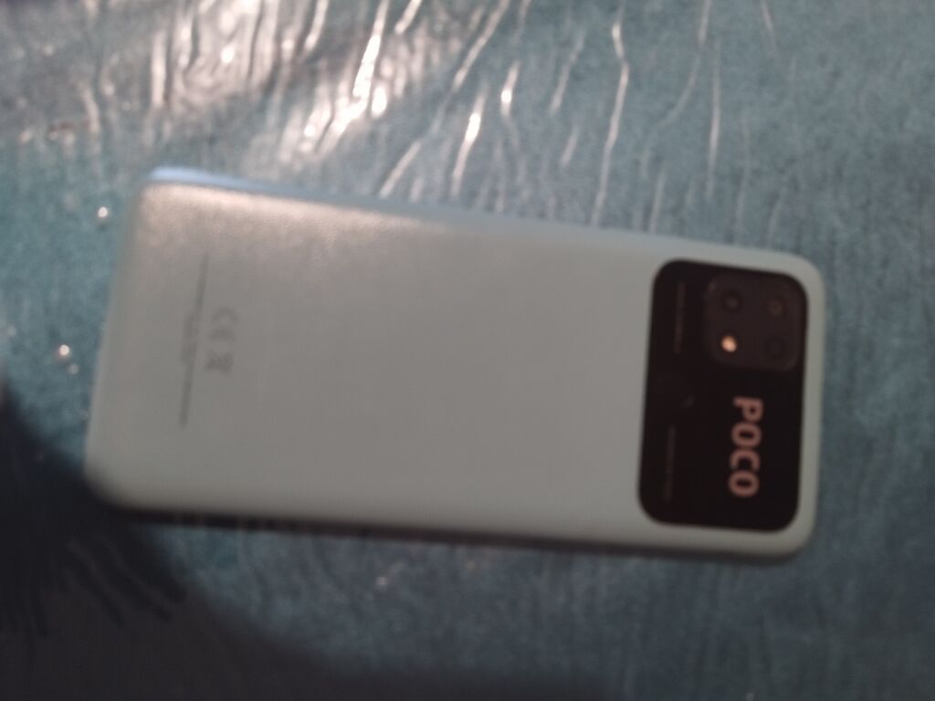 Poco C40, rəng - Mavi, Barmaq izi — Elektronika, Bakı (3)