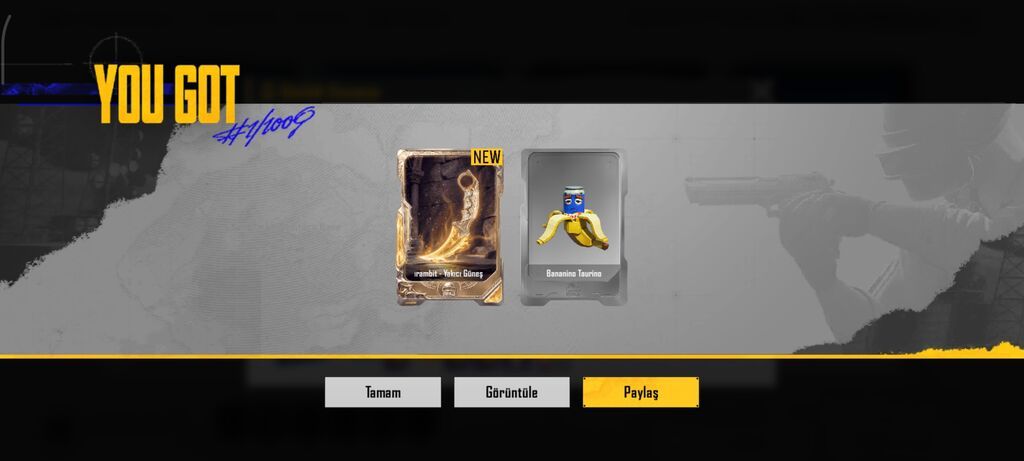 Metro royale karambiti deyil(klassikdə istifadə olunur)/pubg Mobile — Aksesuarlar, Bakı