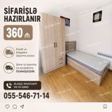 Sifarişlə hazırlanan yataq otağı dəsti. Tərkibi: - Tək nəfərlik — Mebel