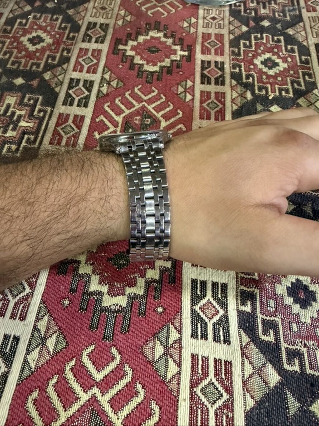 Mıke Amerika kişi qol saatı – klassik dizayn, tam metal korpus və — Qol saatları, Bakı (4)