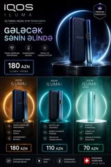 Iqos Iluma seriyası – üç fərqli seçim, eyni texnologiya. Iluma i — Аренда оборудования