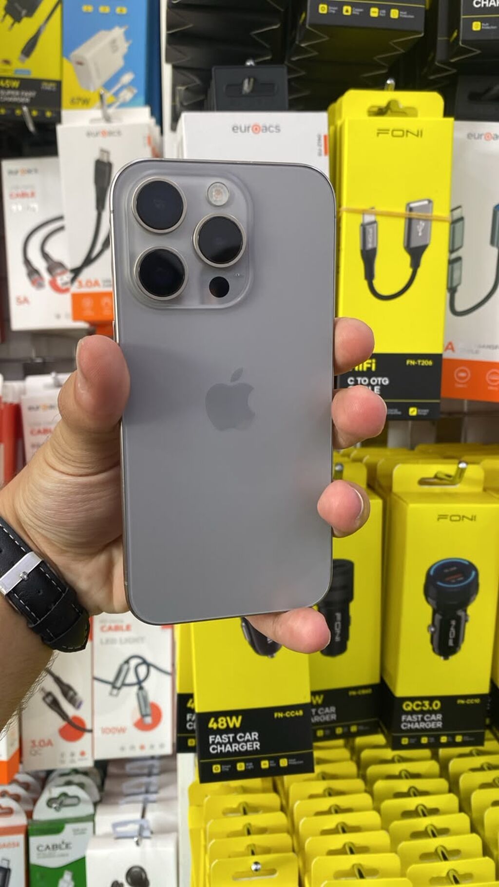 IPhone 15 Pro, 256 GB, Zəmanət — Apple iPhone, Gəncə (3)