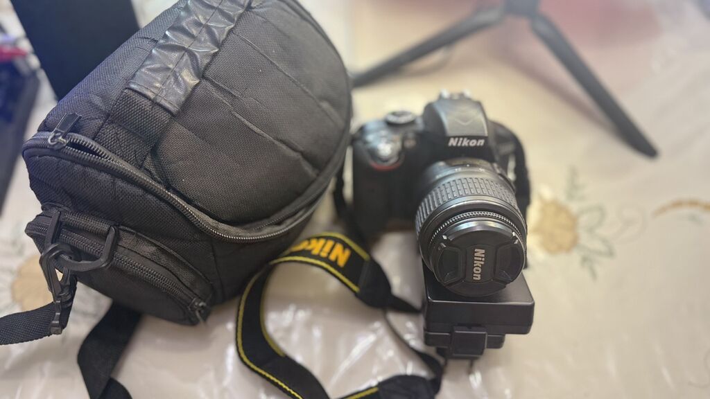 Nikon 3300 seriasıdır.Az işlenib daşı yoxdur — Elektronika, Gəncə (3)