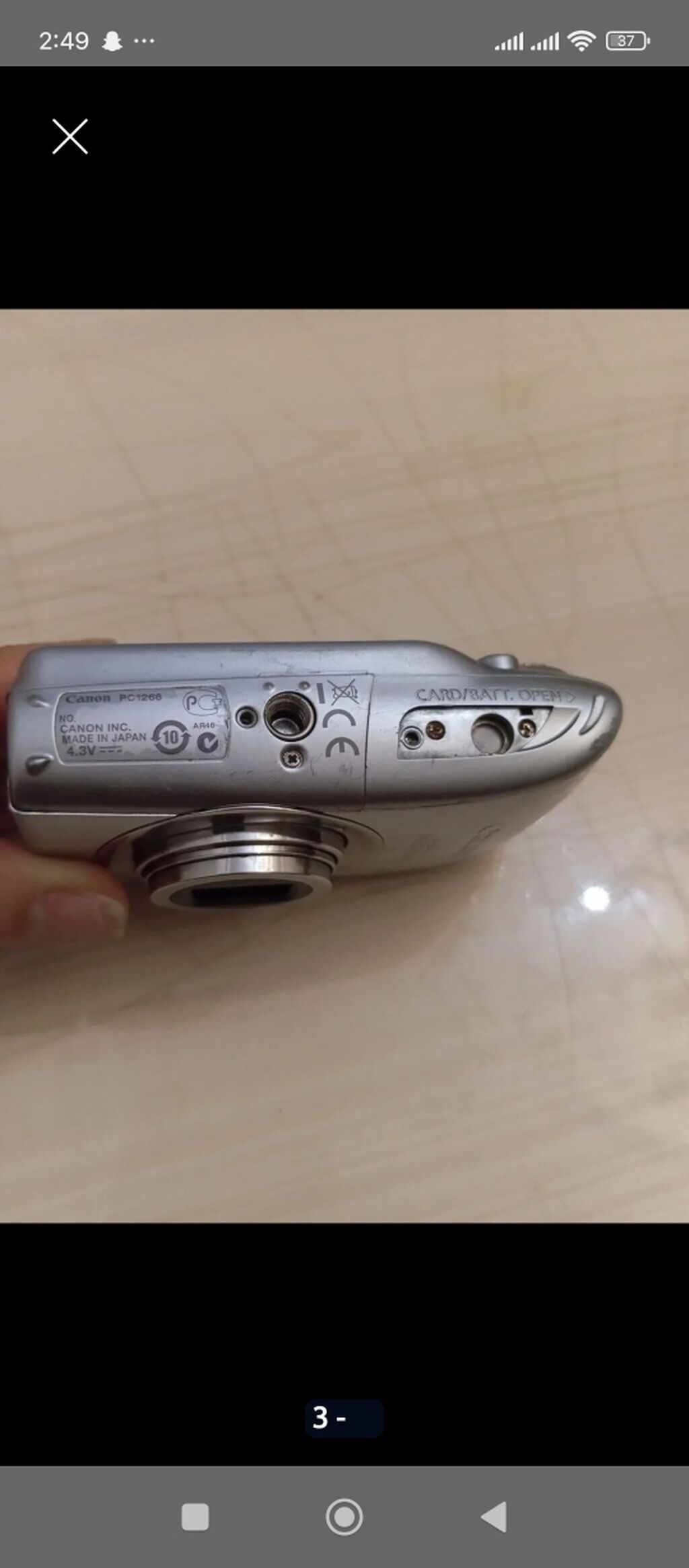 Canon Digital Ixus 970 IS (AiAF) kompakt fotoaparat - Gümüşü korpus — Elektronika, Bakı (6)