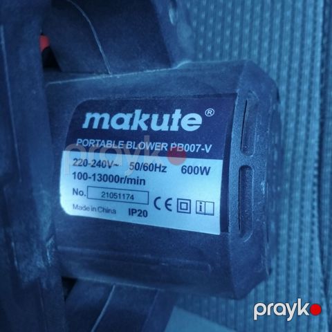 Makute PB007-V daşına bilən üfürücü - Güc: 600 W - Gərginlik: 220–240 — Bakı