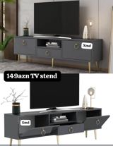 TV stend – 149 AZN - Rəng: Tünd boz (qrafit) - Dizayn: Minimalist — Мебель