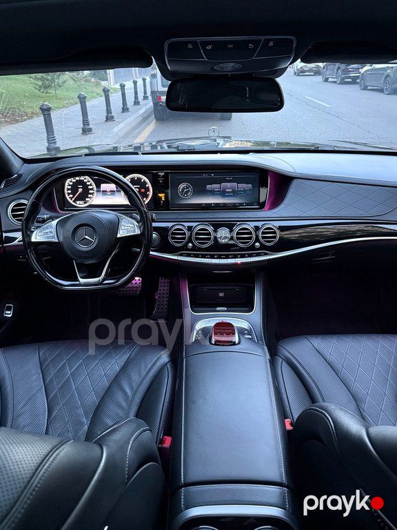Mercedes S 500 4MATIC, 4.7 L, 2014 il, 130 000 km — Avtomobillər, Bakı (12)