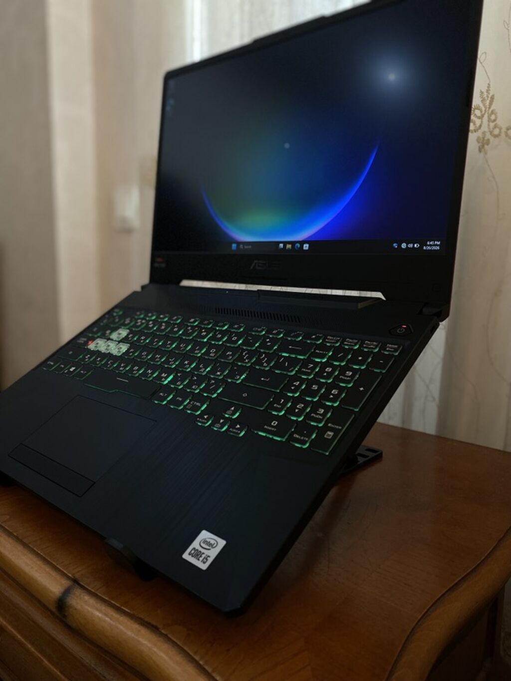 İşlənmiş ASUS TUF Gaming, 15.6 Intel Core i5, 512 GB, Ünvandan götürmə, Ödənişli çatdırılma — Asus, Masazır (5)
