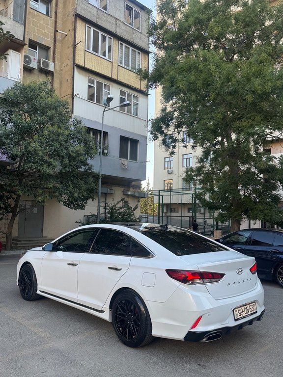 Hyundai Sonata, 2.0 L, 2018 il, 58 500 km — Avtomobillər, Bakı (8)