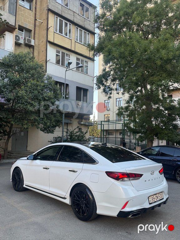Hyundai Sonata, 2.0 L, 2018 il, 58 500 km — Avtomobillər, Bakı (8)