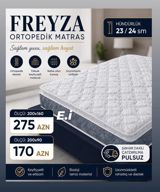 Freyza ortopedik matras - Hündürlük: 23–24 sm - Ölçülər və qiymətlər — Mebel