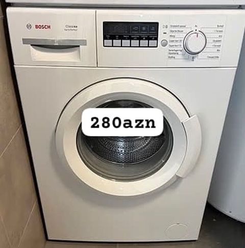 Bosch Classixx 5 önyükləməli paltaryuyan maşın - Tutum: 5 kq - Enerji — Bakı