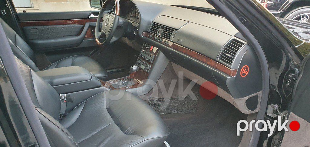 Mercedes S 320, 3.2 L, 1998 il, 202 700 km — Avtomobillər, Bakı (5)