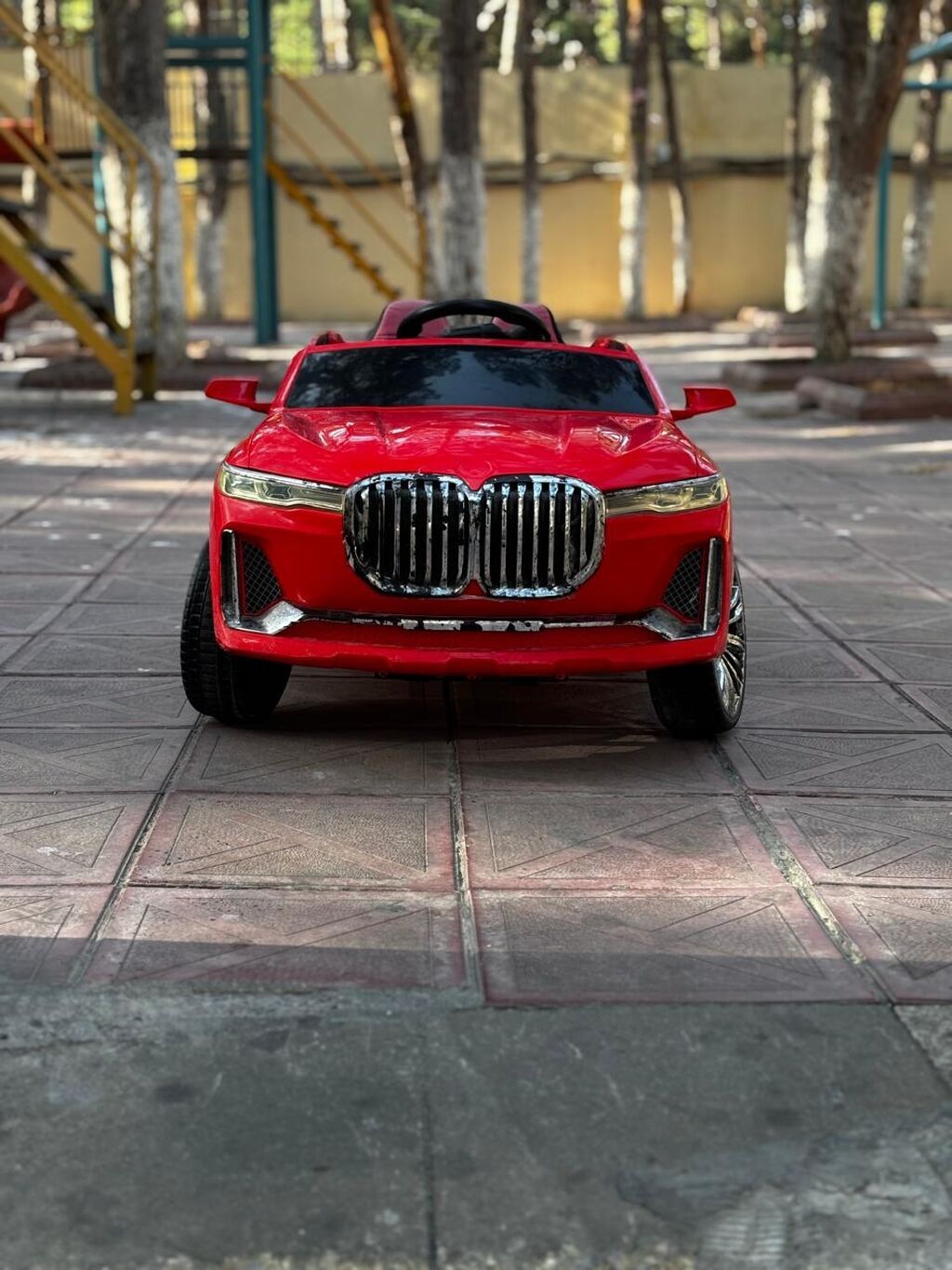 Uşaq elektrik maşını – YT-3588 model (qırmızı rəng) - Korpus: SUV — Mallar, Bakı (3)