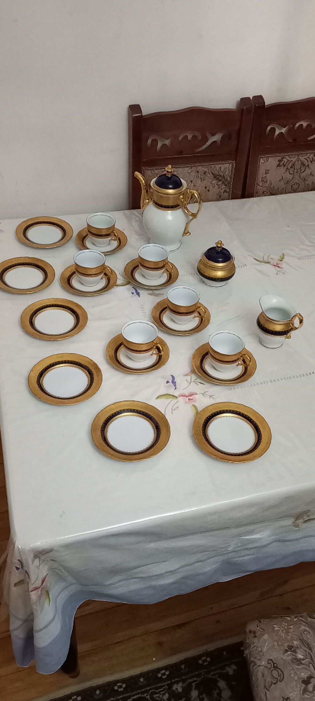 Çay dəsti, Reichenbach, 6 nəfərlik, Almaniya — Mallar, Bakı (10)