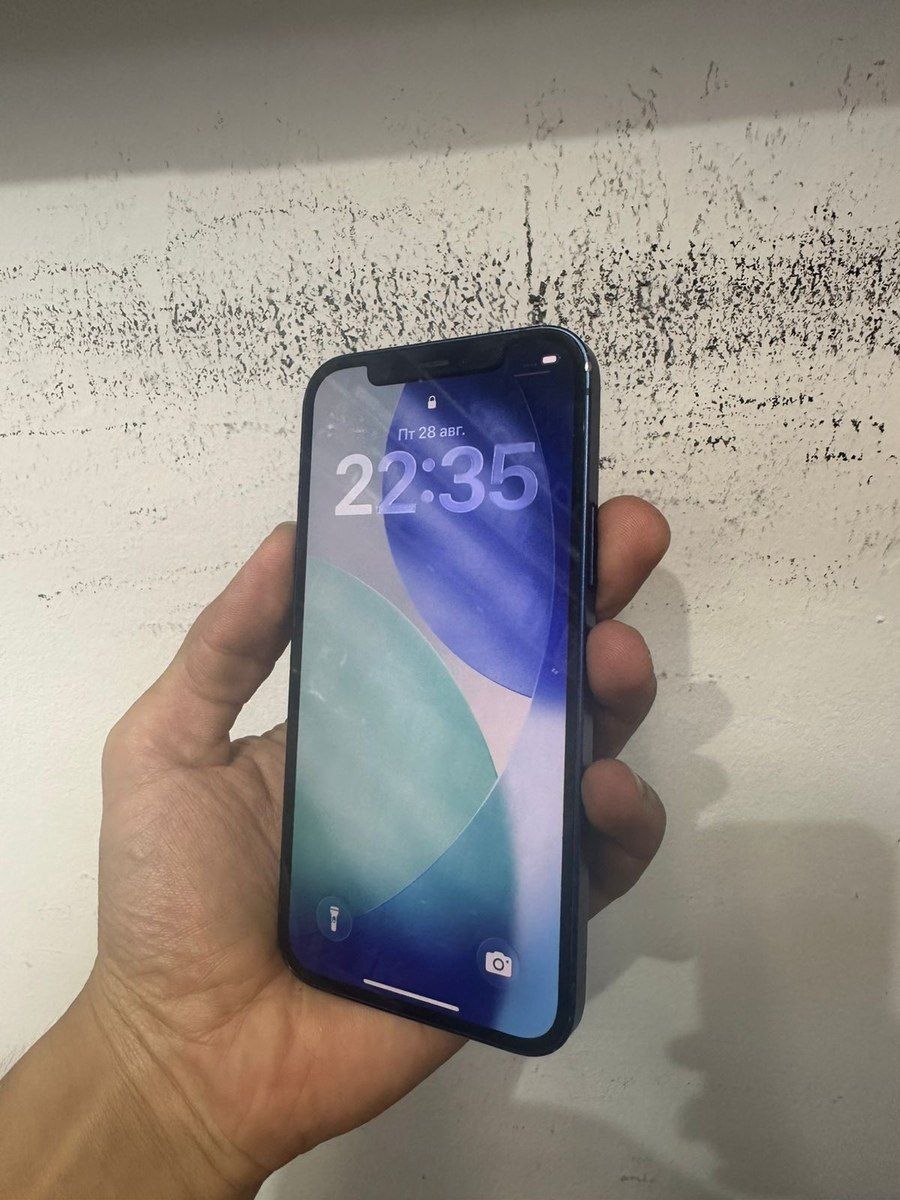 Apple iPhone 12 Blue 64GB/4GB — Smartfonlar, Bakı (2)