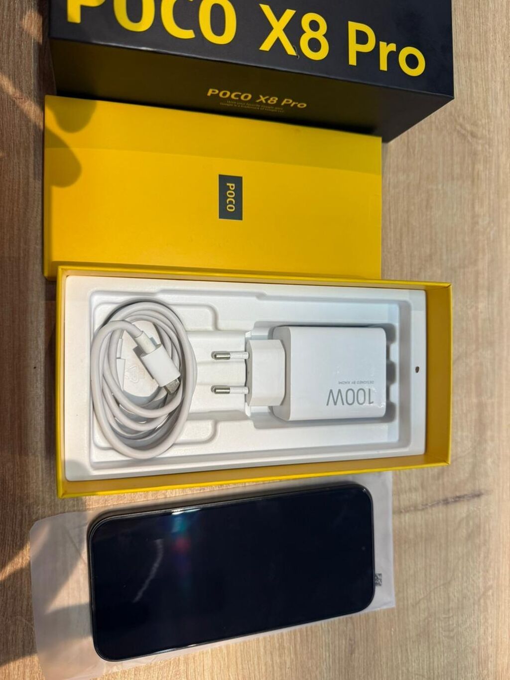 Poco X8 Pro, rəng - Qara, Simsiz şarj — Elektronika, Bakı (3)