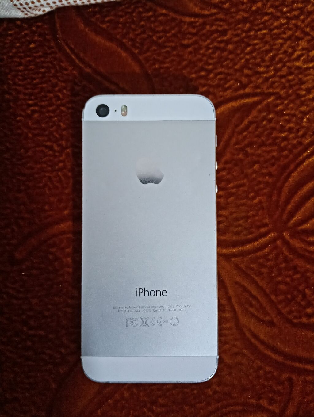 IPhone 5s, Gümüşü, Qırıq — Apple iPhone, Sumqayıt (2)
