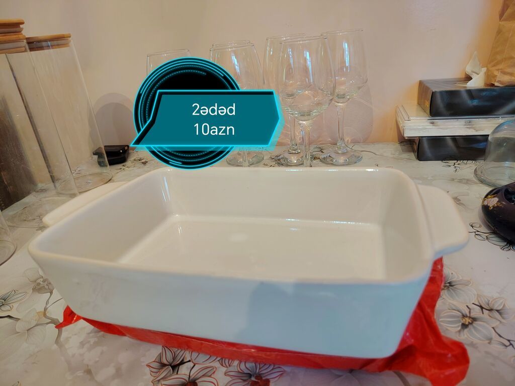 Mətbəx və ev aksesuarları setləri - 3’lü saxlama qabı – İlkay — Mallar, Bakı (2)