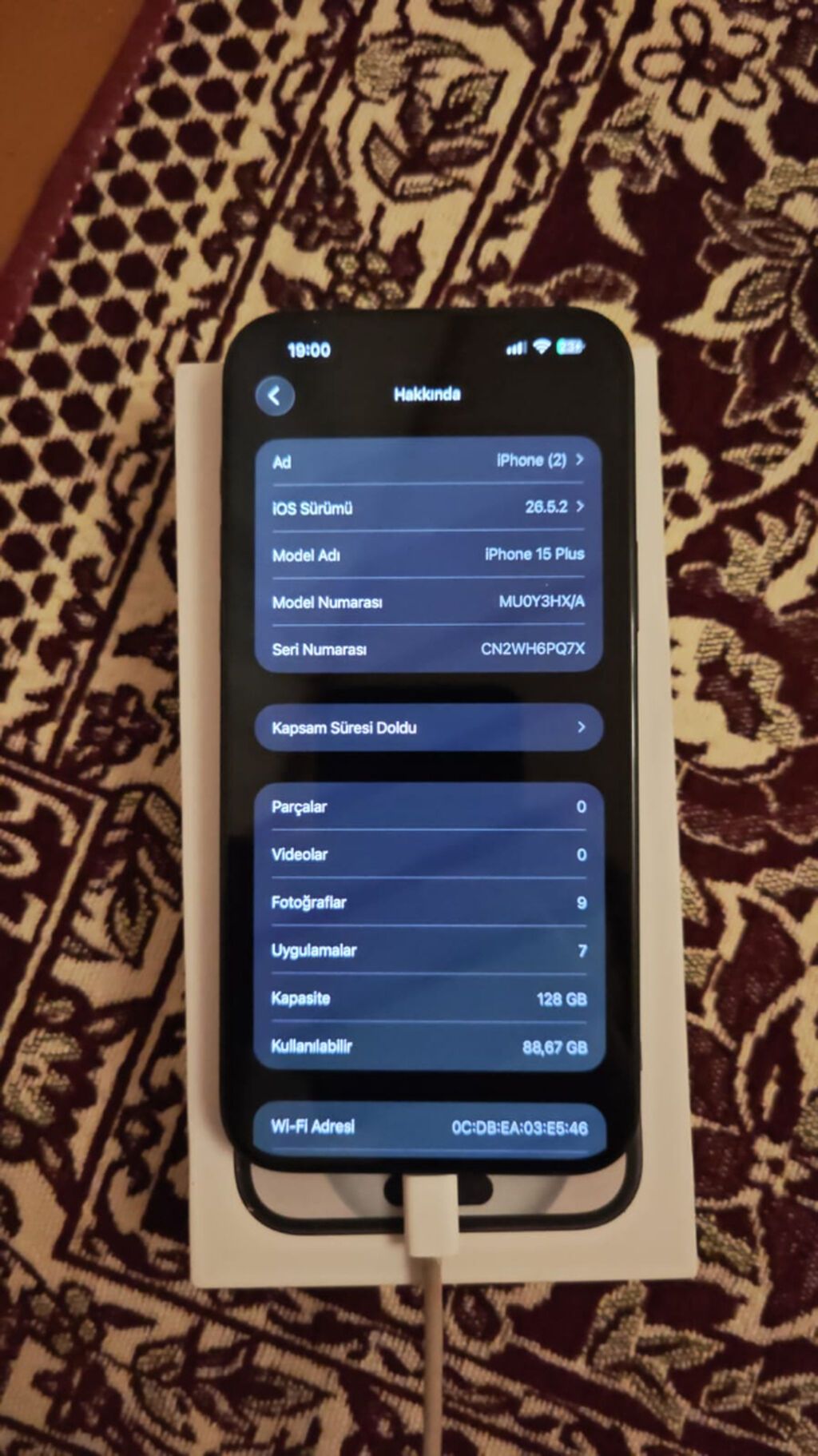 IPhone 15 Plus, 128 GB, Alpine Green, Zəmanət, Barmaq izi, Simsiz şarj — Apple iPhone, Bakı (7)