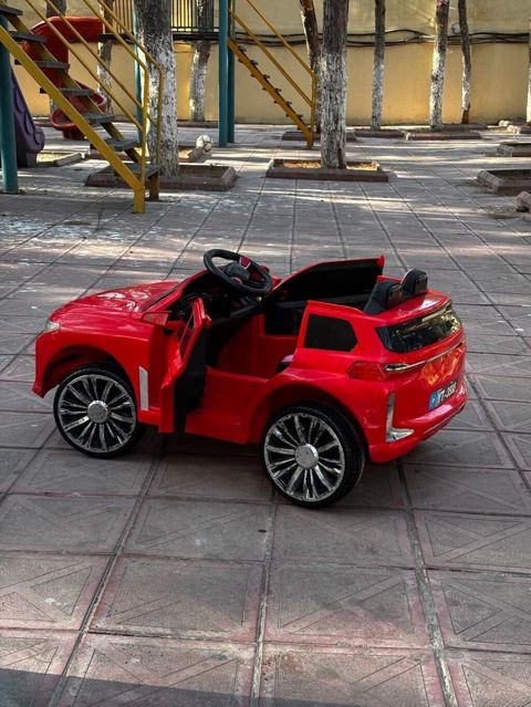 Uşaq elektrik maşını – YT-3588 model (qırmızı rəng) - Korpus: SUV — Bakı