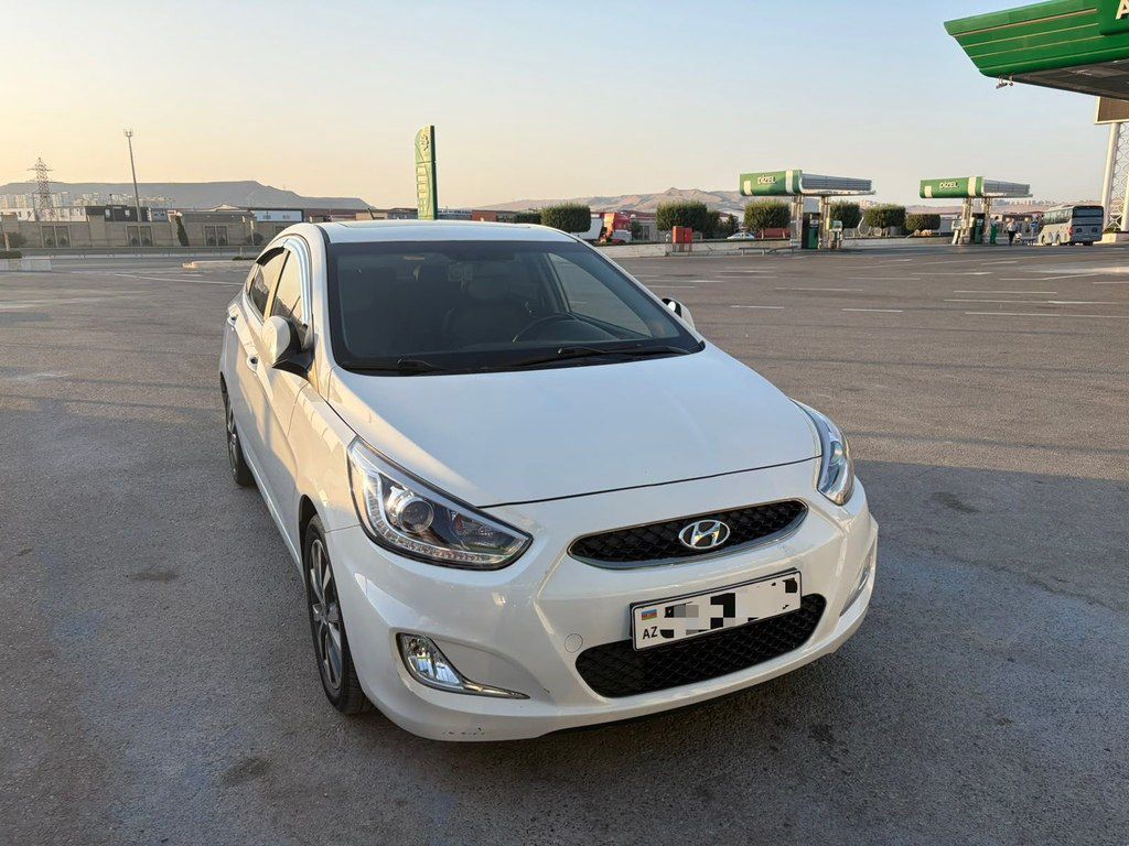 Hyundai Accent, 1.4 L, 2018 il, 100 000 km — Avtomobillər, Bakı (7)
