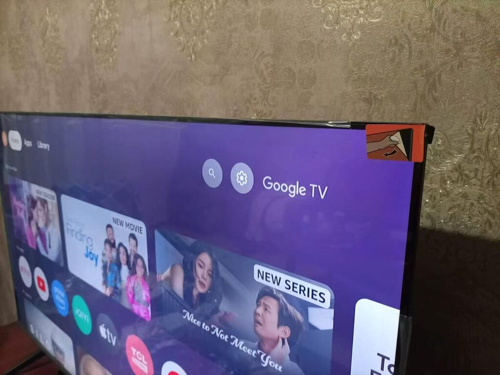 İşlənmiş Televizor TCL LED ekran 50" 4K (3840x2160), Ünvandan götürmə — Televizorlar, Sumqayıt (3)