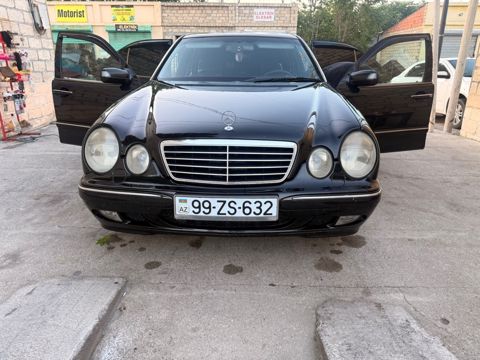 Mercedes E 220, 2.2 L, 2000 il, 386 523 km — Ağdaş