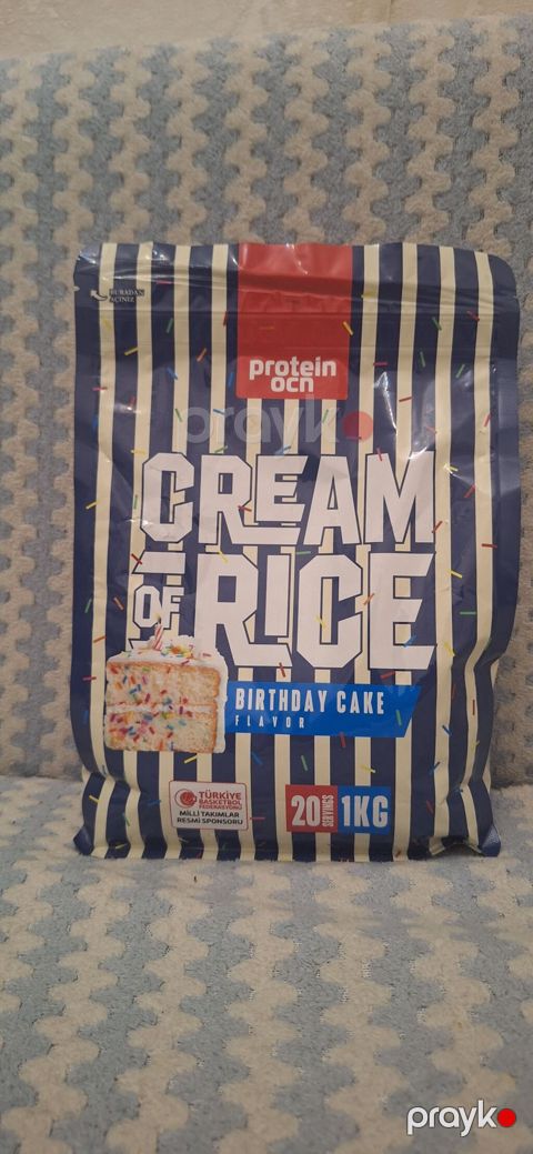 Məhsul: Protein OCN Cream of Rice – “Birthday Cake” dadı Çəki: 1 kq — Bakı