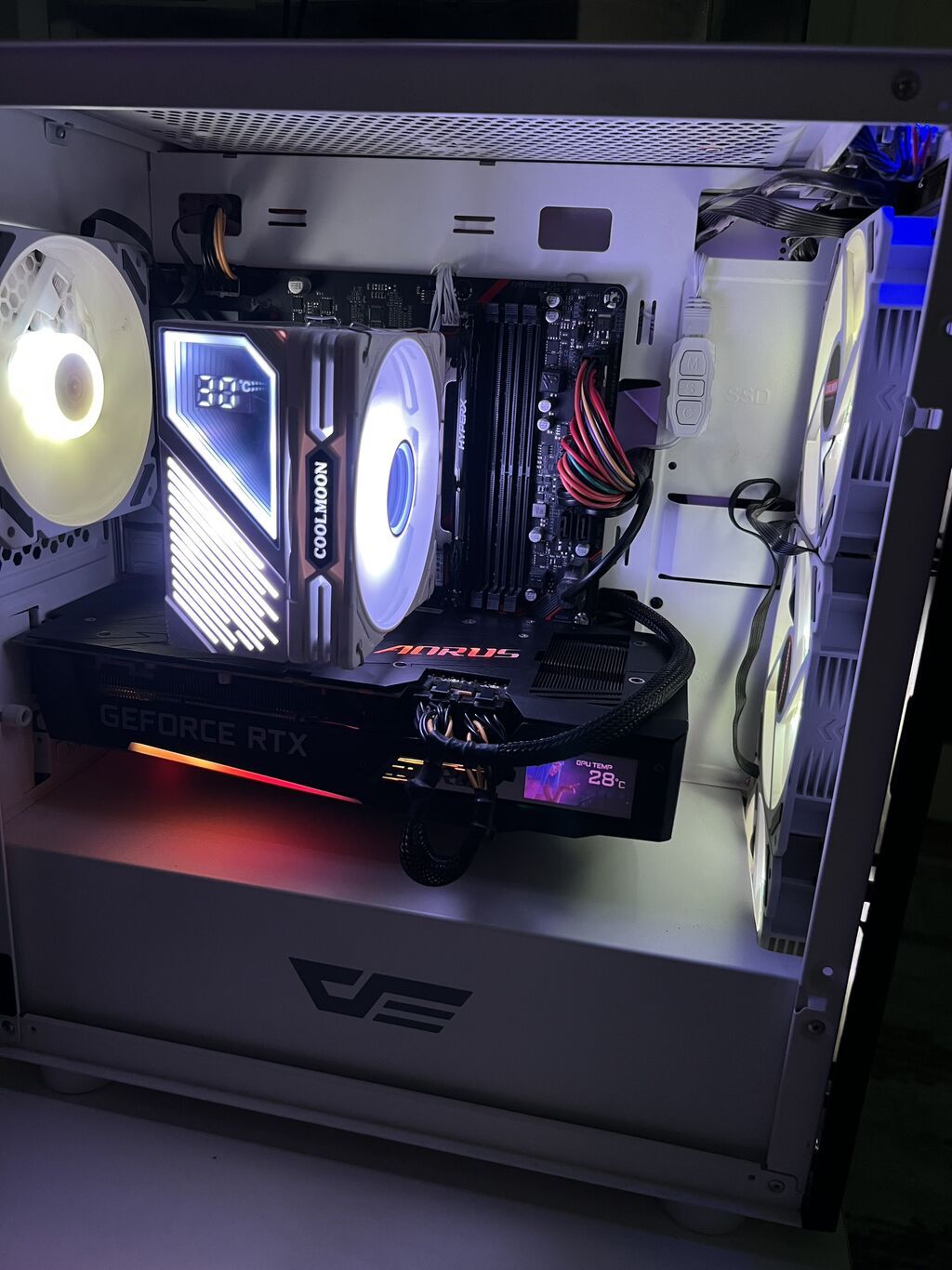 Başqa pc yığdığım üçün satılır. Qiymətə Monitor, Case, Mouse — Elektronika, Gəncə (2)