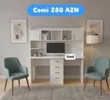 Kompyuter/iş masası üst dolablı model Xüsusiyyətlər: - Rəng: ağ — Mebel
