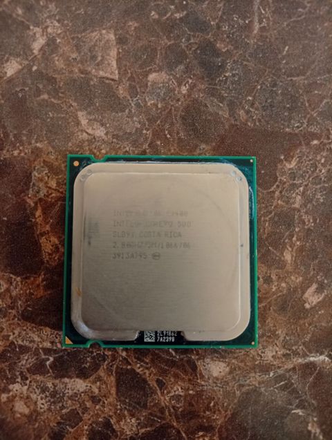 Prosessor Intel Core 2 Duo E7400, 2 nüvə, İşlənmiş — Digah