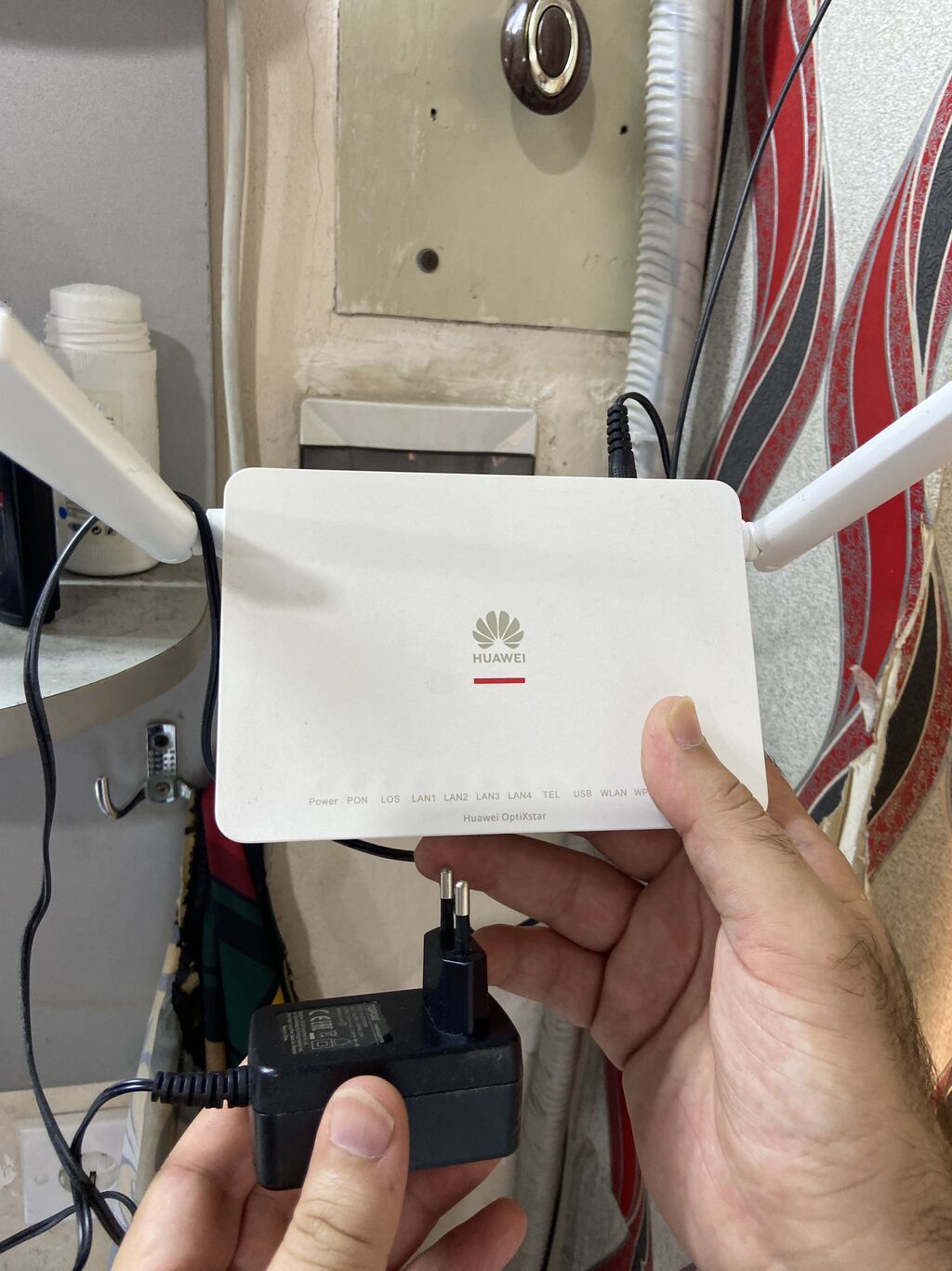 Huawei OptiXstar Wi‑Fi router/modem - İki antenli güclü Wi‑Fi siqnalı — Elektronika, Sumqayıt (2)