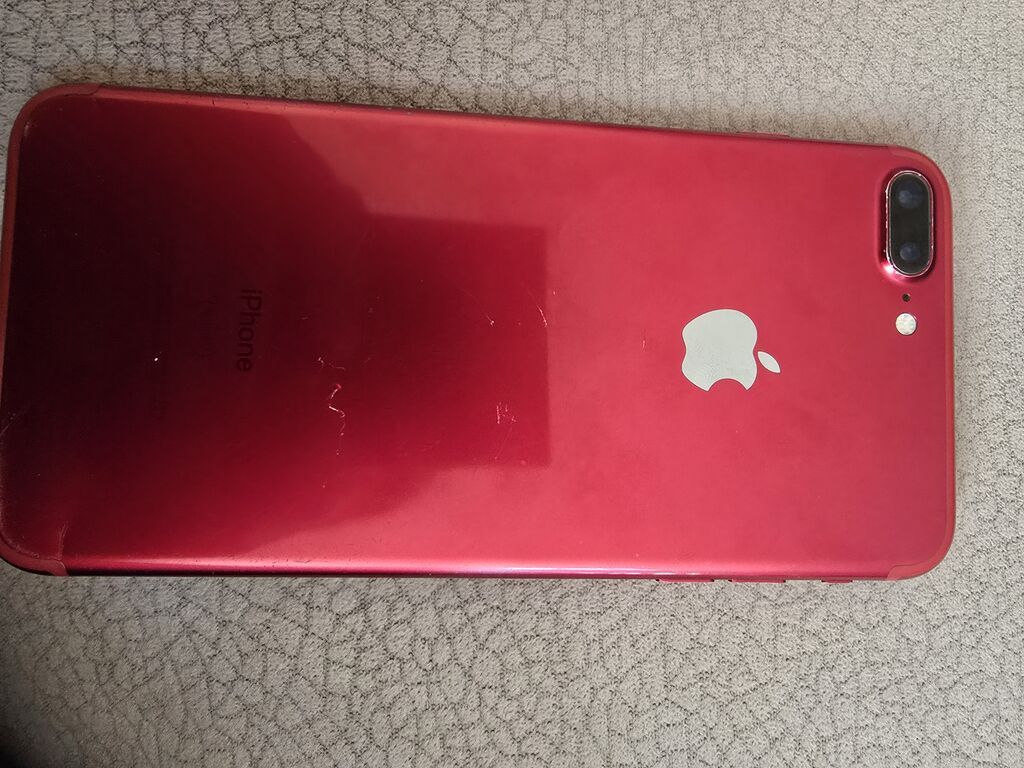 IPhone 7 Plus, Qırmızı, Barmaq izi — Apple iPhone, Bakı (3)
