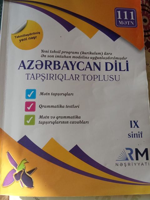 Tapşırıq toplusu Azərbaycan dili — Bakı