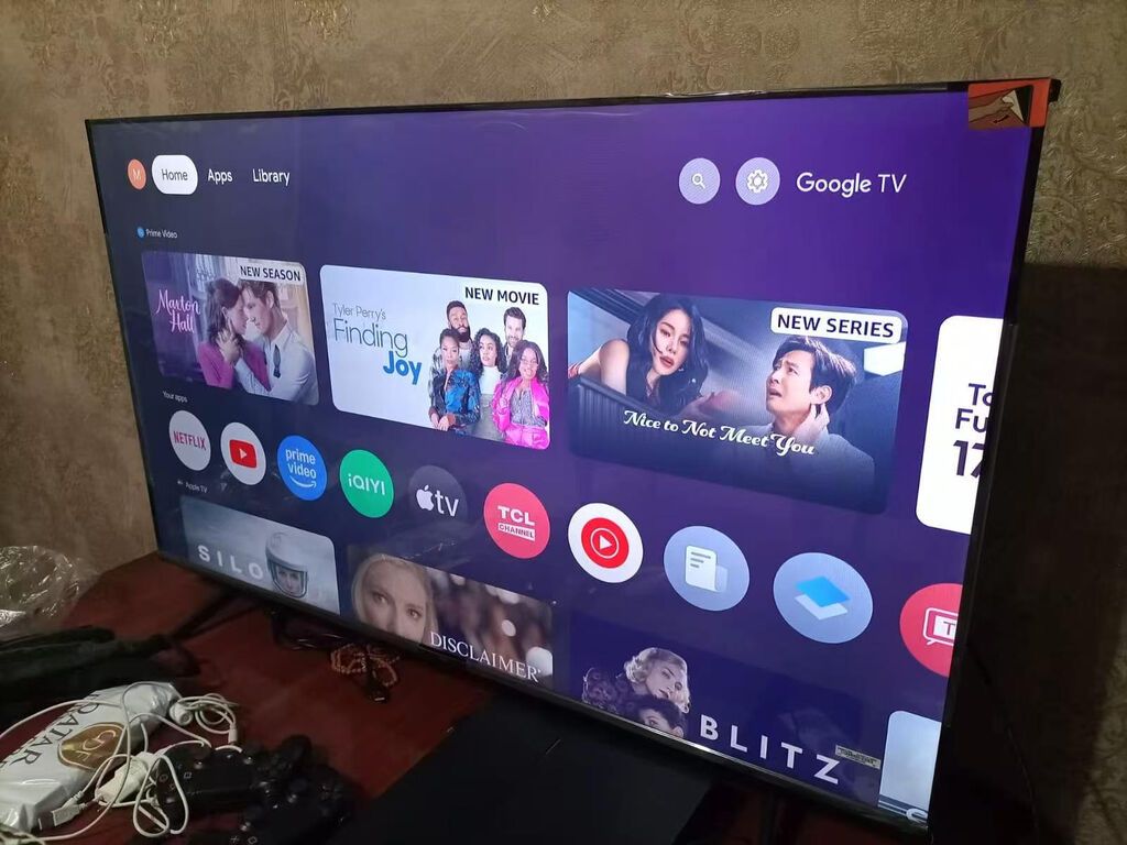 İşlənmiş Televizor TCL LED ekran 50" 4K (3840x2160), Ünvandan götürmə — Televizorlar, Sumqayıt (2)