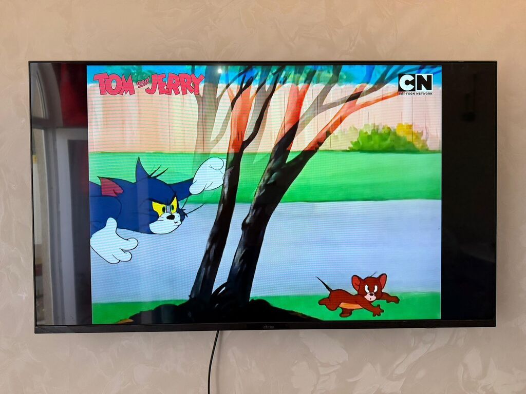 Gree 43" LED TV - Ekran: 43 düym, nazik çərçivə, divara asılmağa — Televizorlar, Bakı (5)