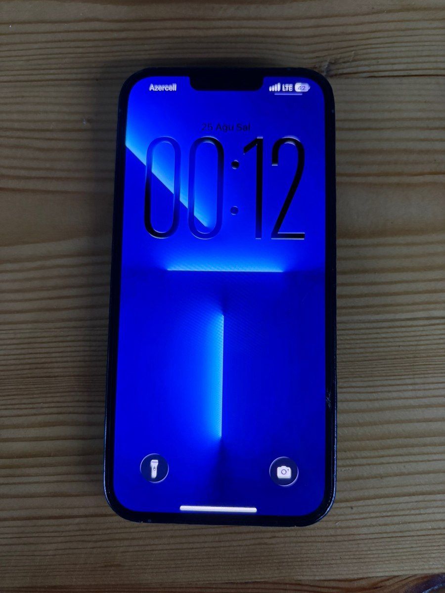 Apple iPhone 13 Pro Max Sierra Blue 128GB/6GB — Smartfonlar, Bakı