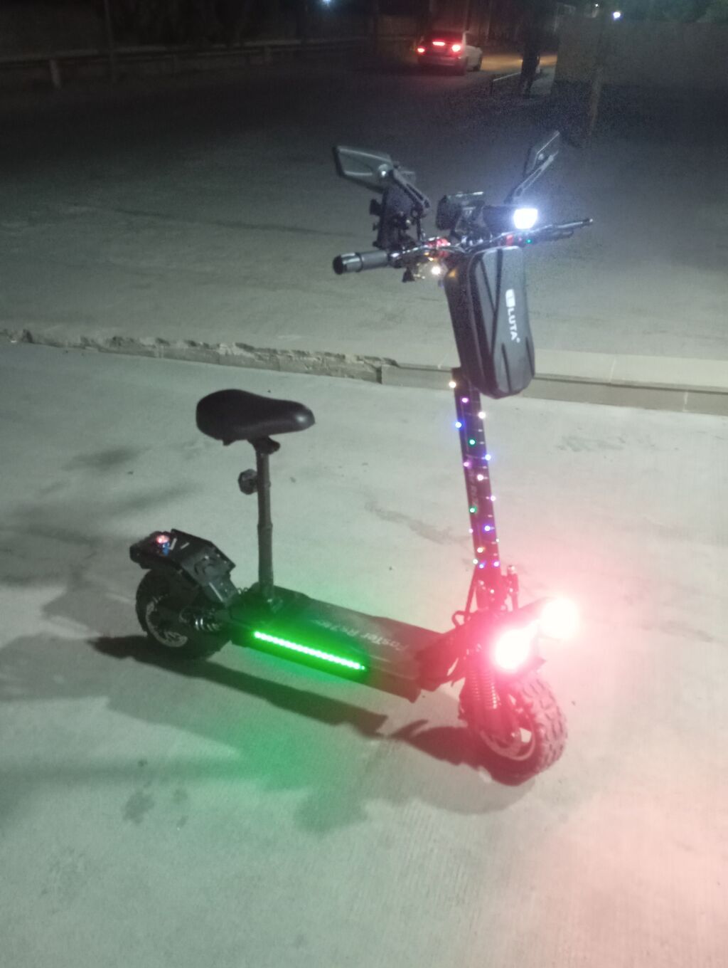 Yeni Skuter FasTer Rs7 Elektrikli skuter – oturacaqlı, iri təkərli və — Mallar, Digah (3)