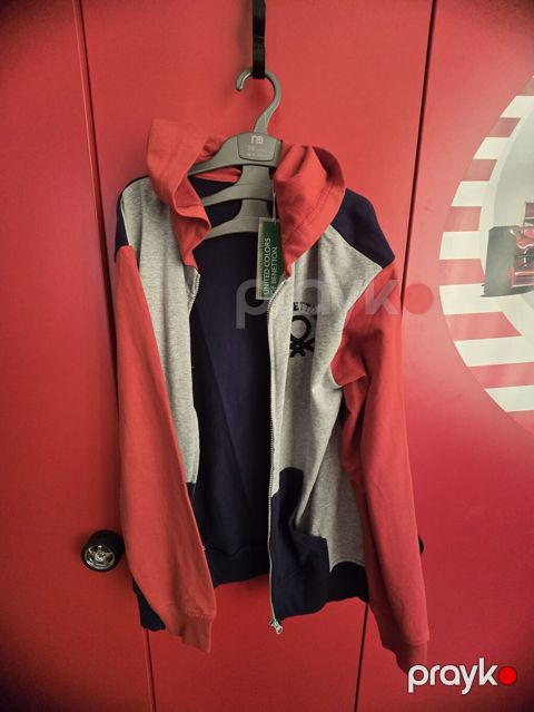 United Colors of Benetton uşaq hoodie-sweatshirt - Ölçü: 13–14 yaş
