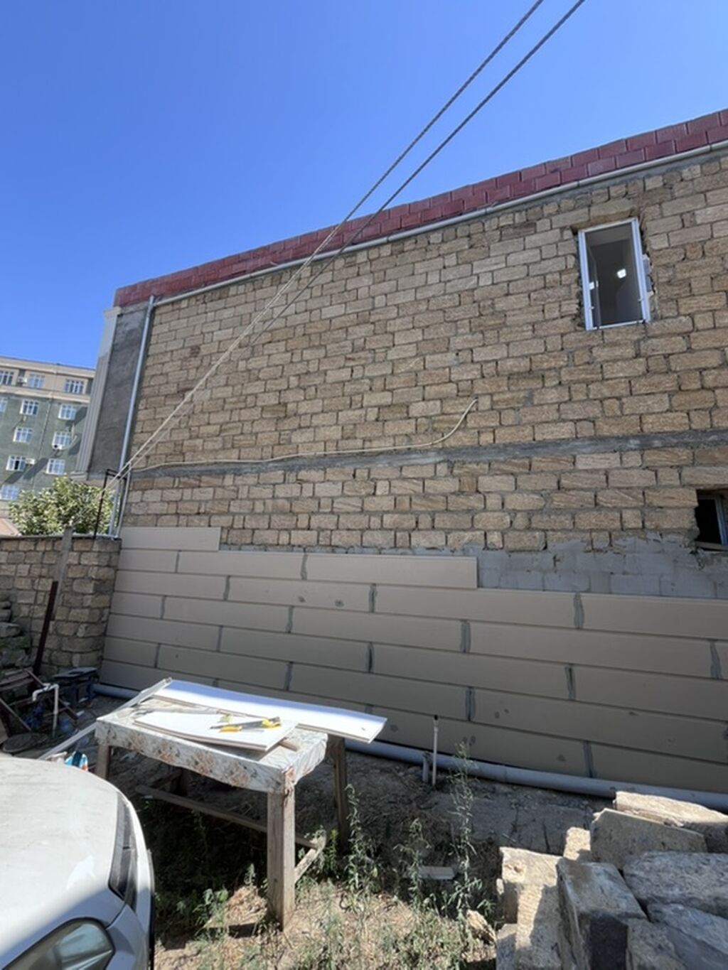 Fasad üçün kompozit panellərin quraşdırılması xidməti Termo Aqlay — Fasad işləri, Xırdalan (4)